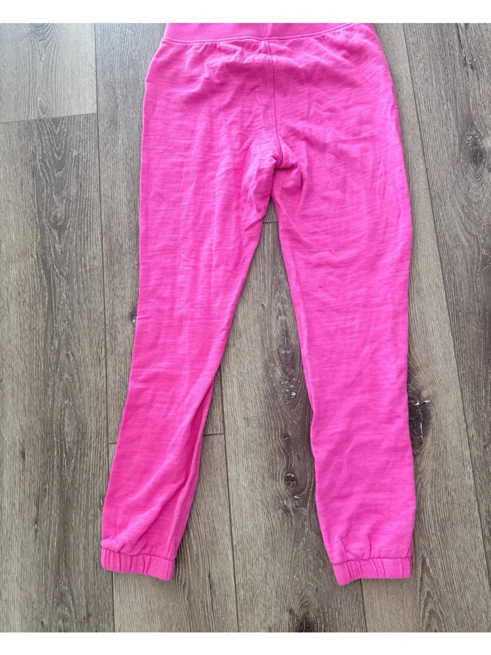 J. Crew Factory Women's Crewneck matching joggers set in Hot Pink